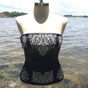 White House Black Market Corset Top